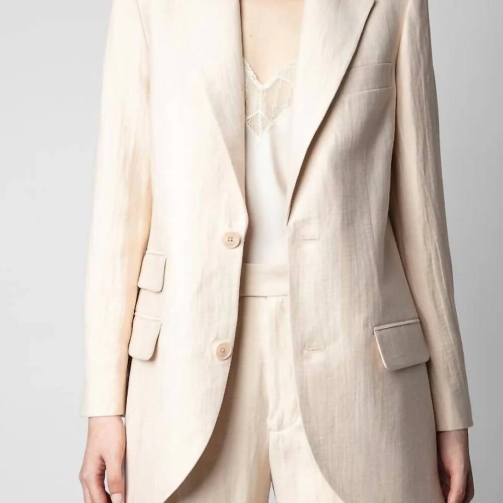 Zadig & Voltaire Light Tan Blazer - Picture 6 of 6